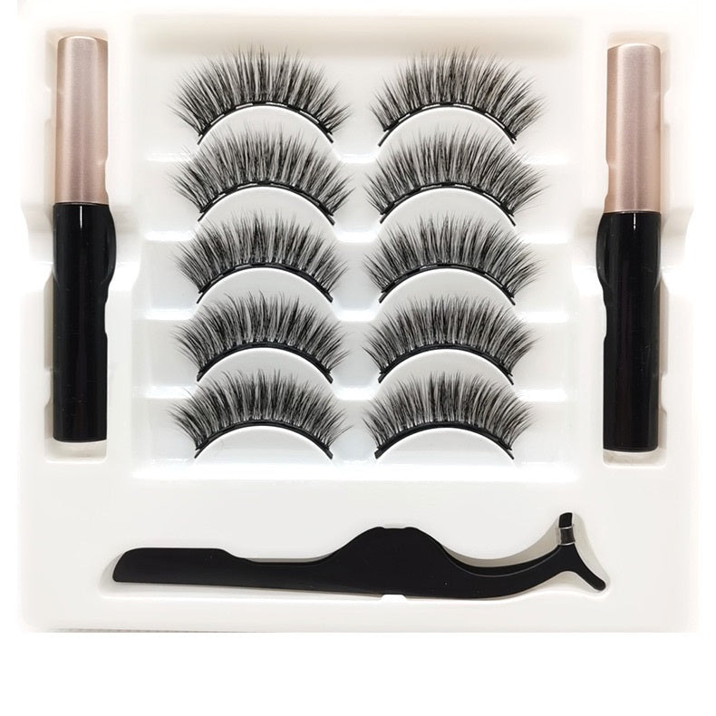 Magnetic Eyelashes & Eyeliner Set