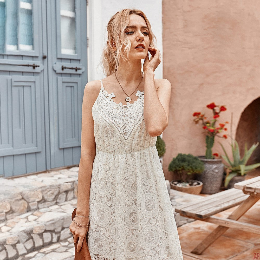 Lace Sexy Long Summer Dress for Women